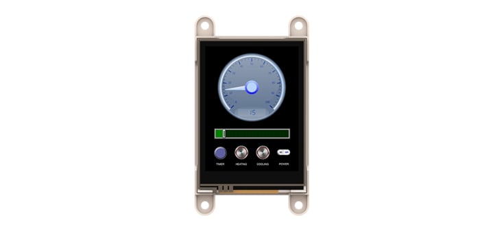 4D Systems, gen4 2.4in Arduino Compatible Display with Resistive Touch Screen