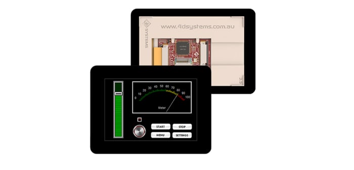 4D Systems, gen4 Diablo 16 with 3.5in Resistive Touch Screen