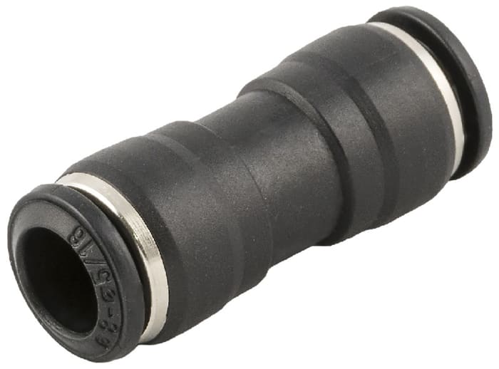 RS PRO Push-in Fitting, Push In 8 mm to Push In 4 mm, Tube-to-Tube Connection Style