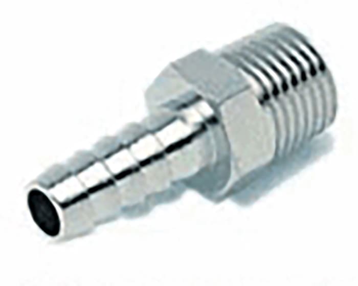 RS PRO Hose Connector Hose Tail Adaptor, BSPT 3/4in 16mm ID, 5 MPa, 50 bar