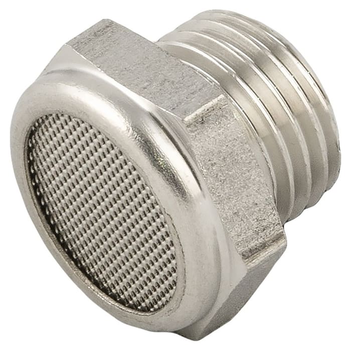 RS PRO Stainless Steel Pneumatic Silencer 10 bar Threaded G