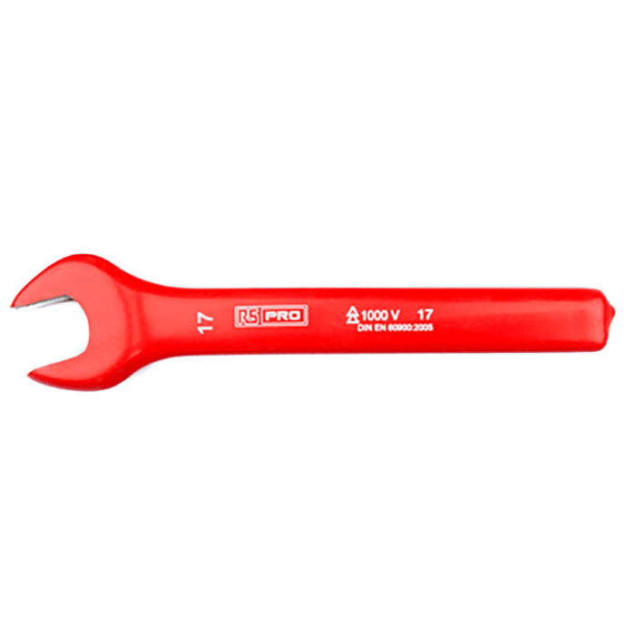 RS PRO Open End Spanner Height Safe Metric, 160 mm Overall VDE/1000V Approved