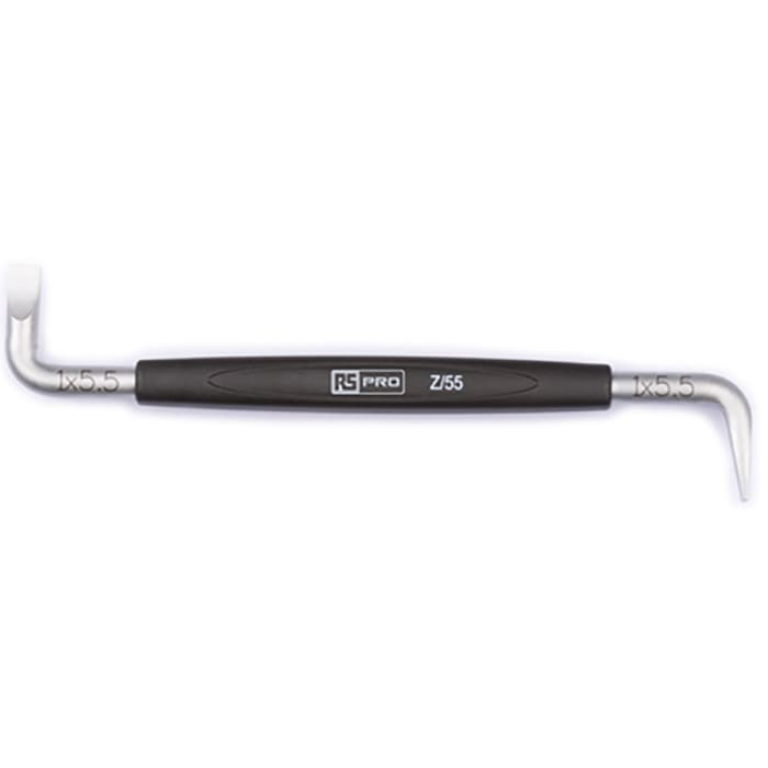 RS PRO RS PRO Slotted Right Angle Screwdriver 5.5 mm Tip 125