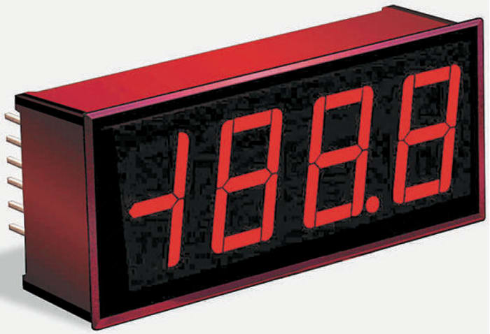 Murata Power Solutions Digital Voltmeter, LED Display 3.5-Digits