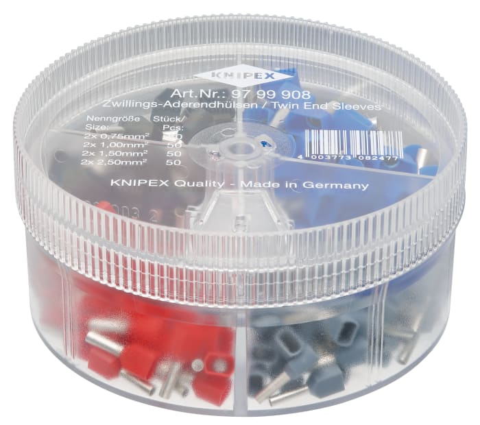 97 99 908 Knipex | Knipex Crimp terminal Kit | 176-4196 | RS Components