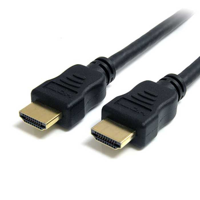 StarTech.com 4K @ 30Hz HDMI 1.4 Male HDMI to Male HDMI Cable, 2m, HDMM2MHS