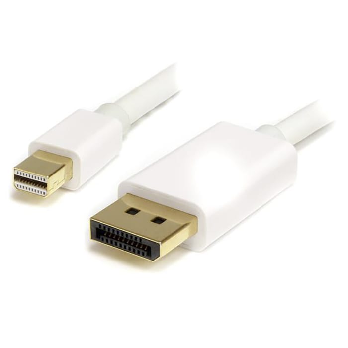 StarTech.com Male Mini DisplayPort to Male DisplayPort, PVC Cable, 4K @ 60 Hz, 1m