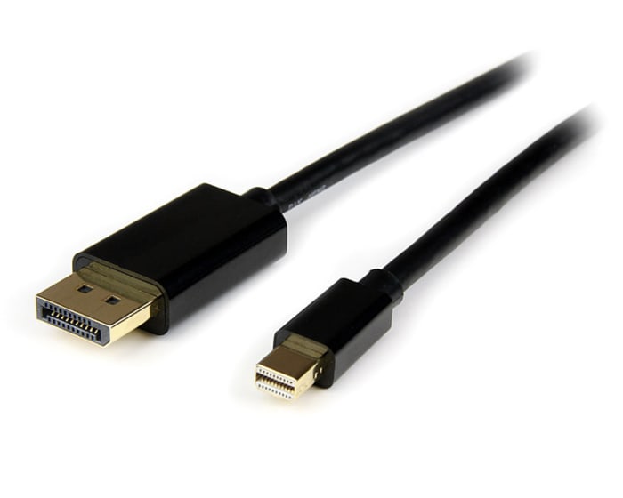 Câble DisplayPort Startech, DP mâle (port d'affichage) mini/ DisplayPort M /M en 4m Noir