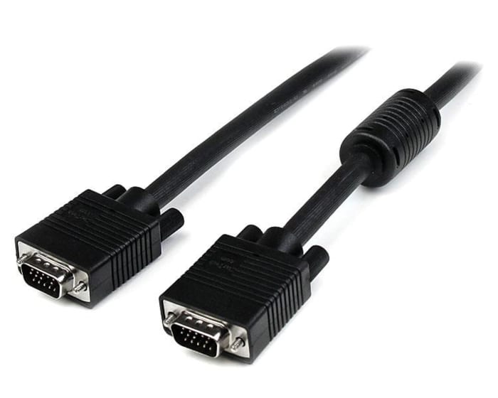 Cable VGA StarTech.com de color Negro, con. A: VGA macho, con. B: VGA macho, long. 10m