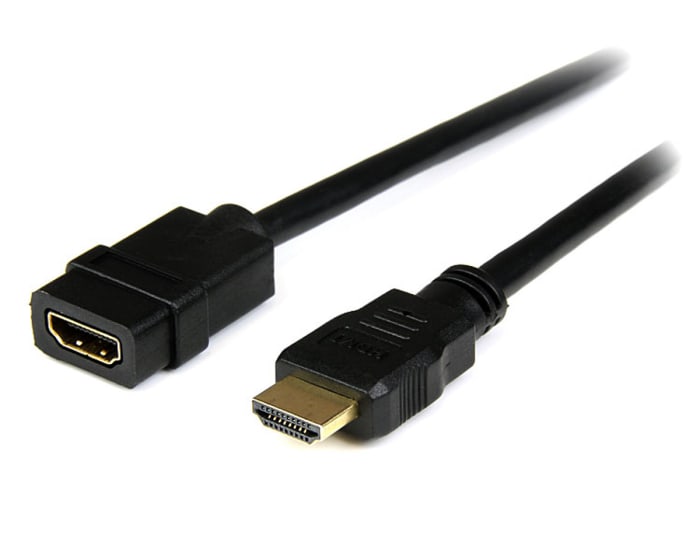 StarTech.com HDMI 1.4, 2m Male HDMI to Female HDMIHigh Speed 4K @ 30Hz