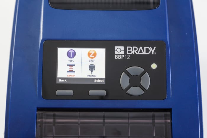 Brady BBP12 Label Printer, 112mm Max Label Width, Type E Plug | Brady | RS  Components Brazil