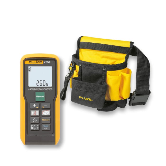 419D-TBELT Fluke | Fluke Fluke 419D Laser Measure, 80m Range, ±2 mm ...