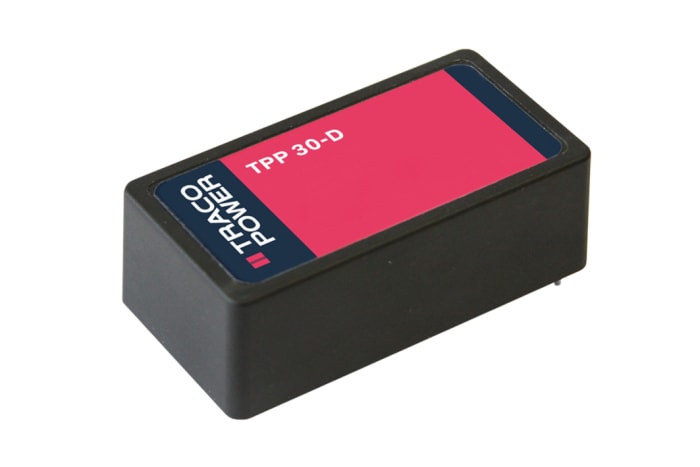 TRACOPOWER Switching Power Supply, TPP 30-124-D, 24V dc, 1.25A, 30W, 1 Output, 120 → 370 V dc, 85 → 264 V