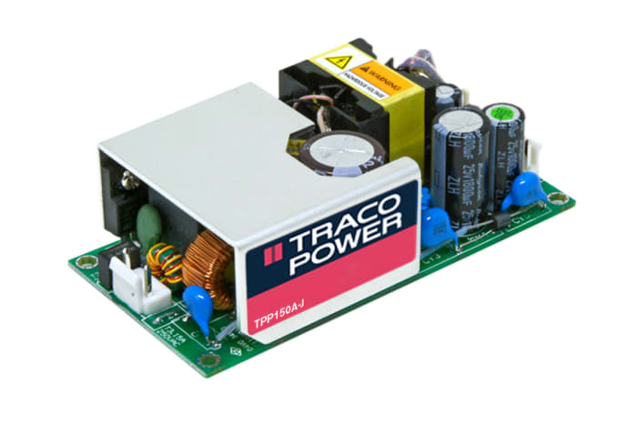 TRACOPOWER Switching Power Supply, TPP 150-128A-J, 28V dc, 150W, 1 Output, 120 → 370 V dc, 85 → 264 V ac
