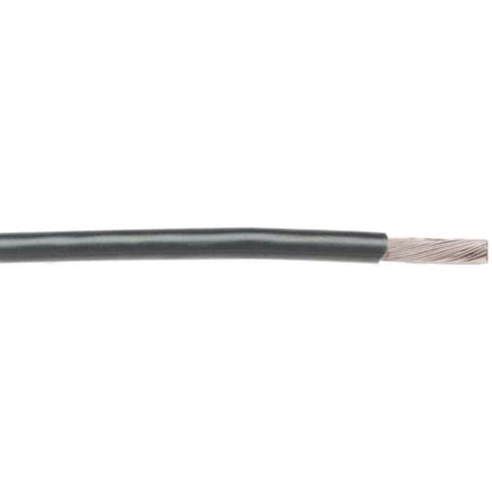 Alpha Wire Hook-up Wire TEFLON Series Grey 0.62 mm² PTFE Equipment Wire, 20 AWG, 19/0.20 mm, 30m, PTFE Insulation, 5856