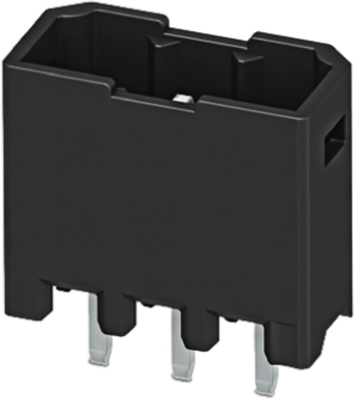 Phoenix Contact, 2.5mm Pitch, PTSM 0.5/5-HH-2.5-THR WH R32, 5 Way, Right Angle, Pluggable Terminal Block, Header,