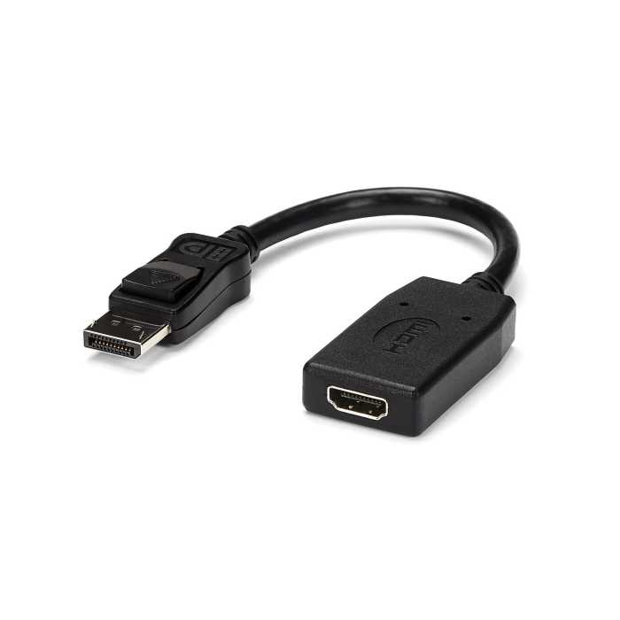 StarTech.com DisplayPort to HDMI Adapter, 127mm Length - 1920 x 1200 Maximum Resolution