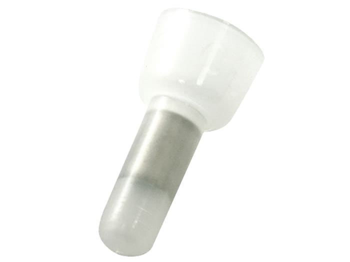 RS PRO Closed End Splice Connector, Natural, Insulated, Tin 0.5 → 1.5 mm², 22 → 16 AWG