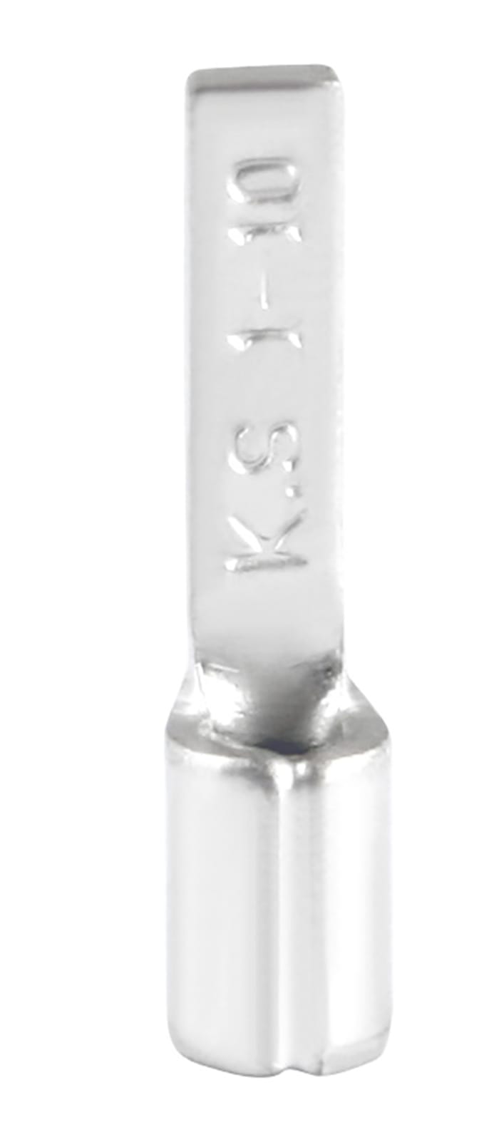 RS PRO Uninsulated Crimp Blade Terminal 14.8mm Blade Length, 0.5mm² to 1.5mm², 22AWG to 16AWG
