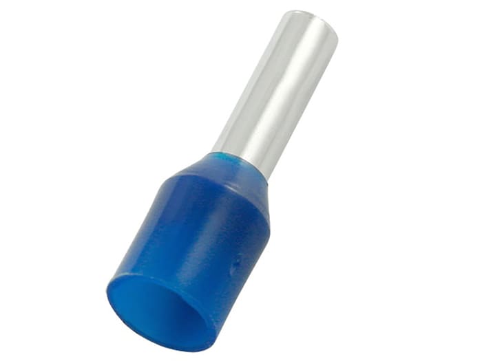 Embout à sertir RS PRO, 2.5mm², Bleu, longueur 10mm