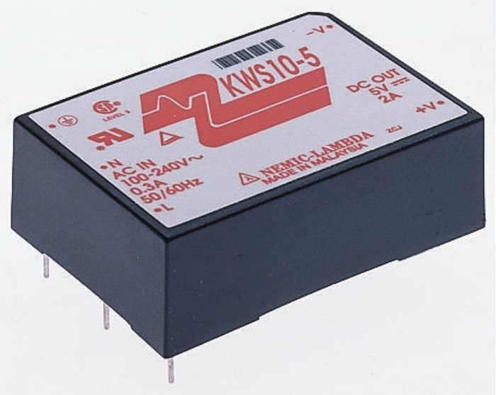 TDK-Lambda KWS 5 12 Встроенный источник питания в закрытом корпусе SMPS