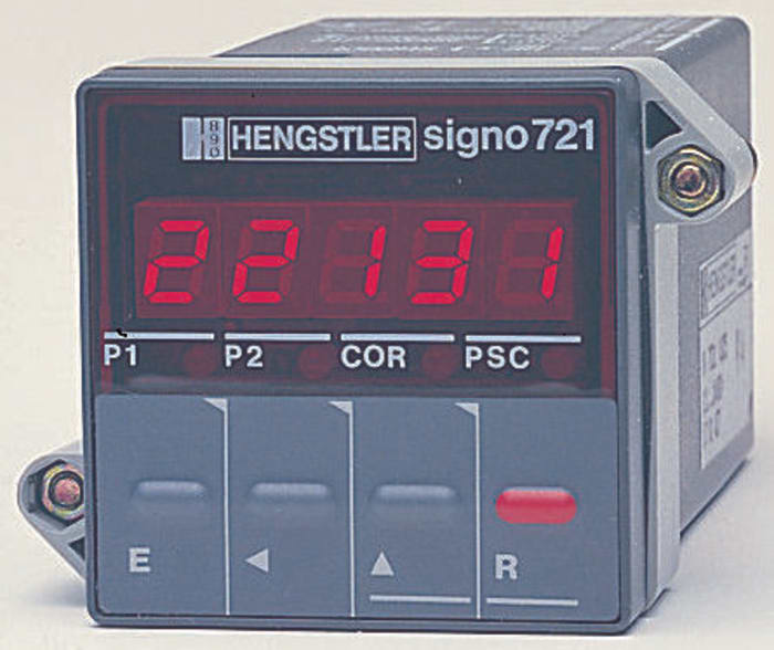 Compteur Hengstler 12→24 V LED 5 digits