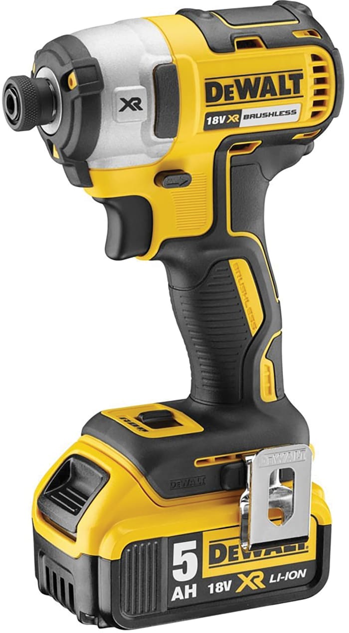 DCK368P3T GB DeWALT DeWALT DCK368P3T GB 18V Cordless Cordless Power Tool Kit 179 3102 RS Components