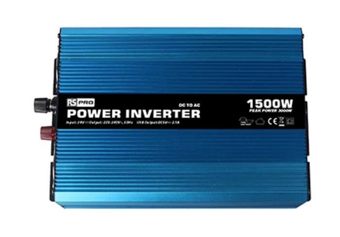 Inverseur de courant, Onde sinusoïdale pure, 24V / 230V - 1500W