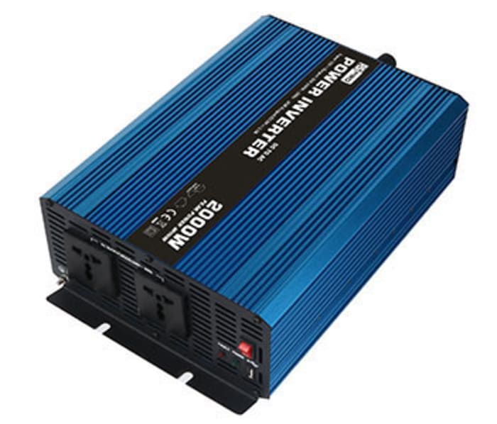 RS PRO 2000W Fixed Installation DCAC Power Inverter, 12V / 230V