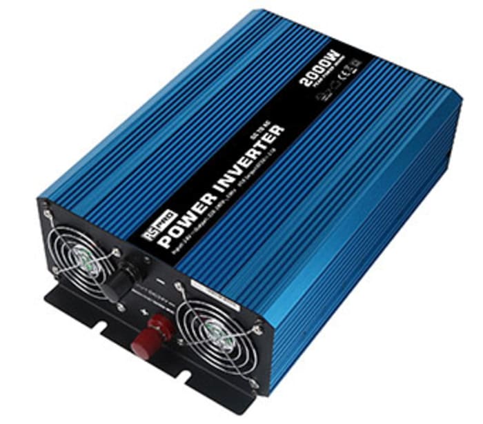 RS PRO | RS PRO 2000W Power Inverter, 24V Input, 230V Output | 179-3338 ...