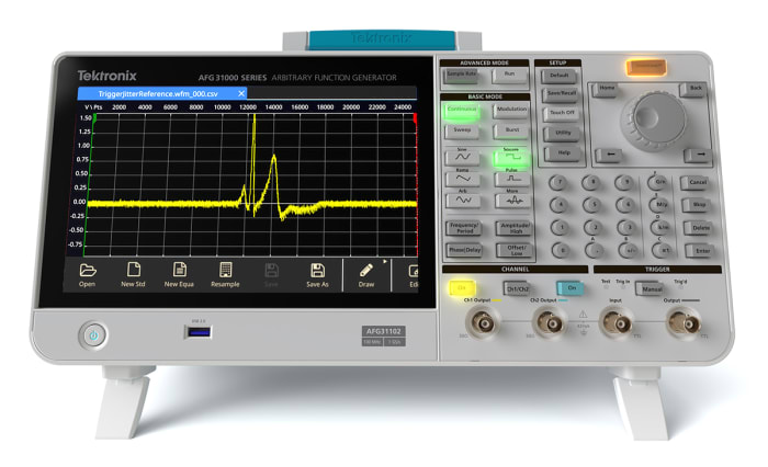Tektronix AFG31052 Waveform Generator, 50MHz Max, 2-Channel, 1 μHz Min