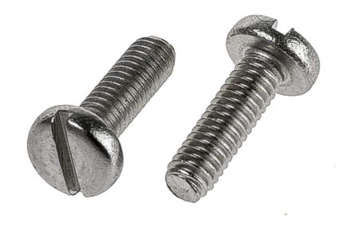 maiです。 RS PRO | RS PRO Slot Pan Stainless Steel Machine Screw 10 mm M1.6