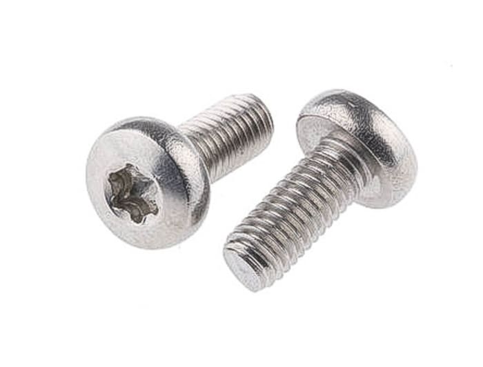 RS PRO | RS PRO Torx Pan Stainless Steel Machine Screw 6.0 mm M2.5