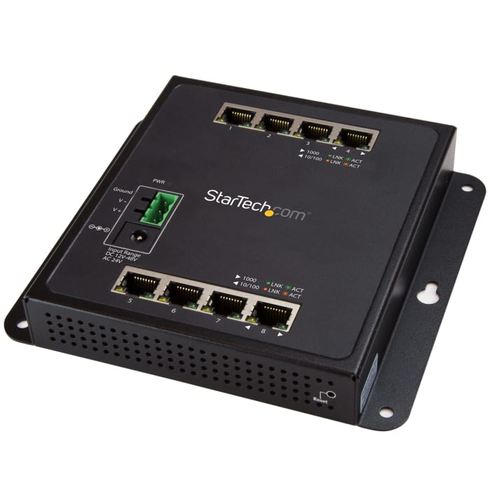 StarTech.com IES81GW, Managed 8 Port Ethernet Switch