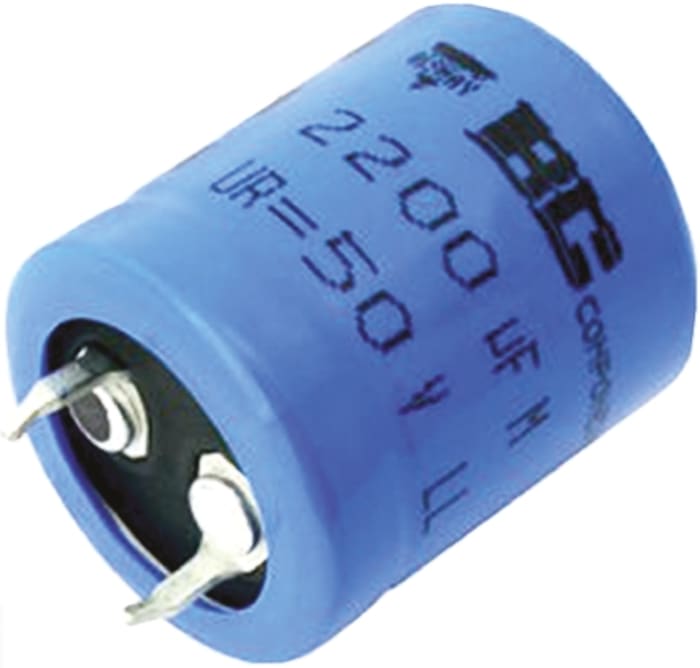 Vishay 1000μF Aluminium Electrolytic Capacitor 250V dc, Snap-In - MAL205753102E3