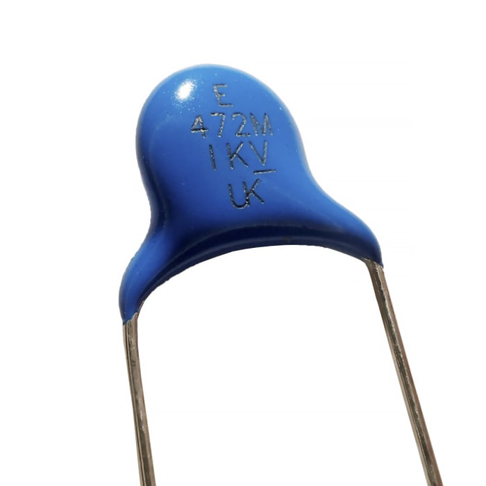 RS PRO Single Layer Ceramic Capacitor 1 nF 2kV dc ±20 % Y5U Dielectric, Through Hole 85 °C Max Op. Temp.