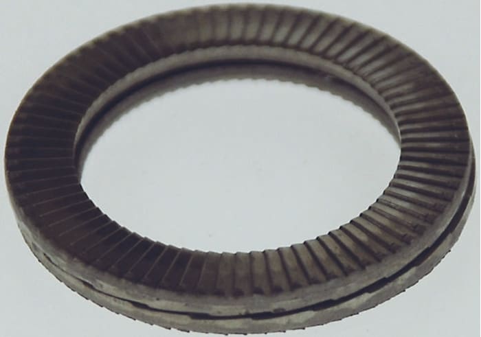 NORD-LOCK NL16 SS Nord-Lock Kilitleme ve Tırtıllı Pullar (Rondelalar), M16, Kalınlık: 3,2mm Paslanmaz Çelik A4 316