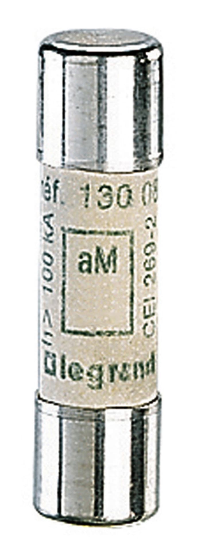 Legrand 2A Ceramic Cartridge Fuse, 10 x 38mm