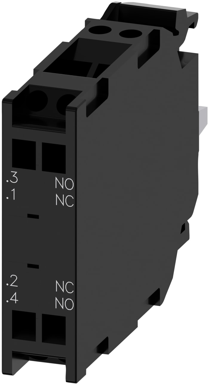 Siemens SIRIUS ACT 3SU14 Series Contact Block, 5 → 500V ac/dc, 1CO