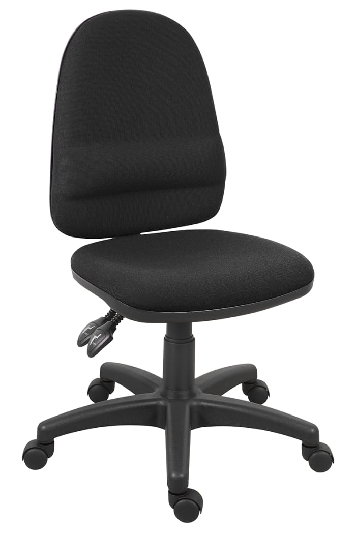 Black fabric office hot sale chair