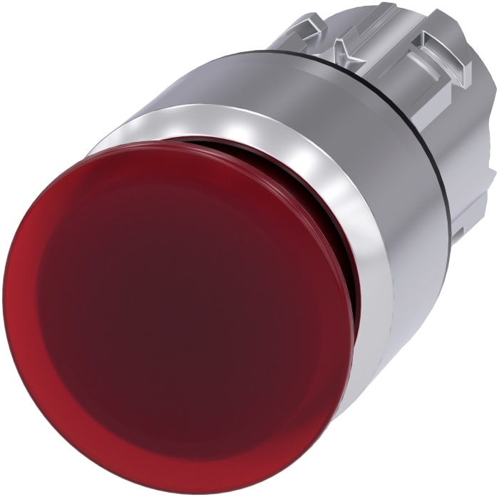 Siemens SIRIUS ACT Series Red Latching Push Button Switch, 22 mm Cutout, IP66, IP67, IP69K