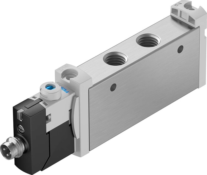 Festo 5/2 Solenoid Valve - Solenoid G 1/8 VUVG Series 24V dc, 574229