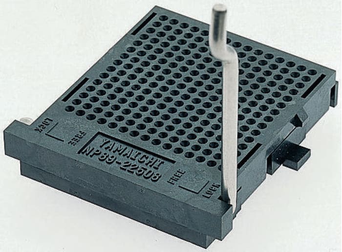 Yamaichi 2.54mm Pitch 121 Way Through Hole PGA ZIF Socket