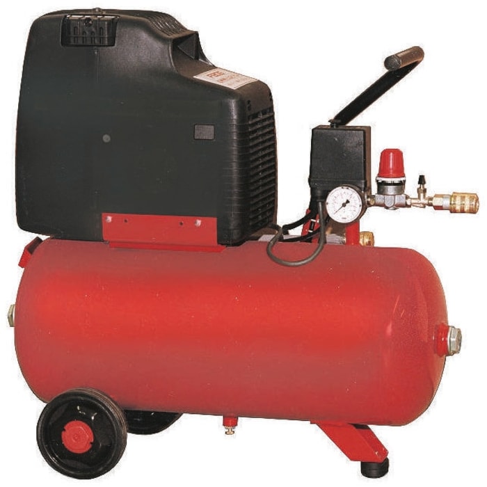 Compresor de aire Welding Star 1828736001 de 1.1kW, capacidad 24 l, presión máx. 114psi, enchufe inglés