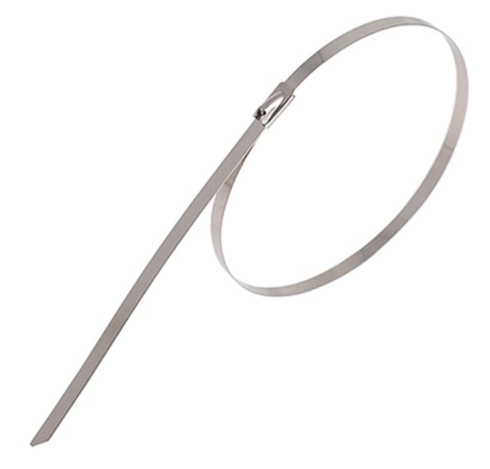 Serre-câble Verrouillage de roulement à billes RS PRO, 360mm x 7.9 mm, x 100