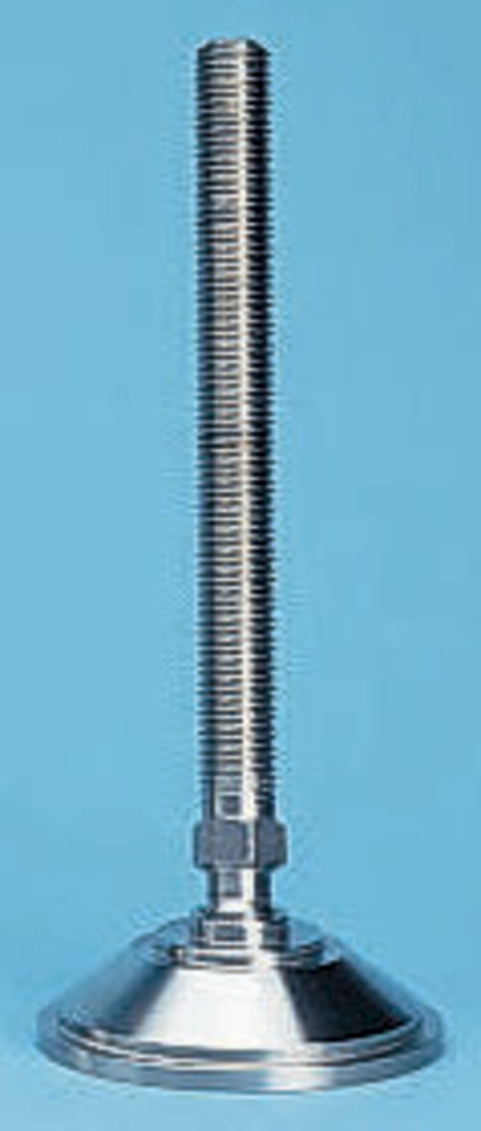Nu-Tech Engineering M12 Stainless Steel Adjustable Foot, 1500kg Static Load Capacity 10° Tilt Angle