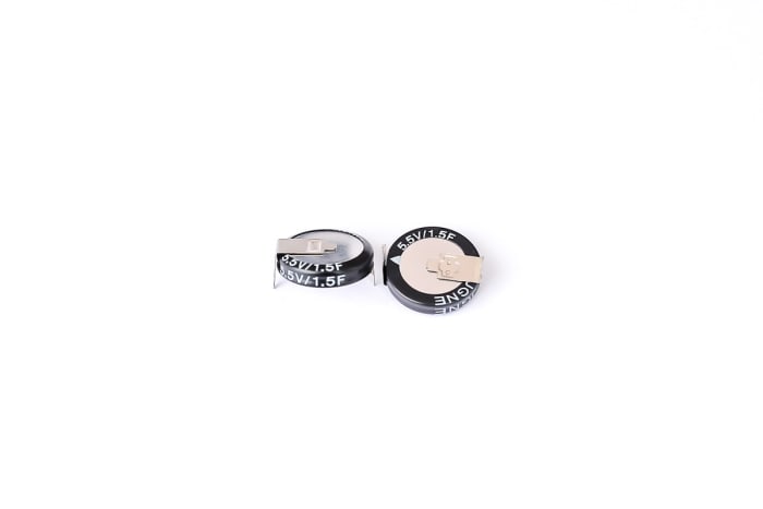 Supercondensateur, 1.5F, 5.5V c.c., -40 °C → +70 °C.