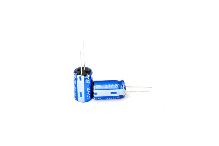 RS PRO | RS PRO 22 F Supercapacitor -20 to 80 % Tolerance 2.7V dc