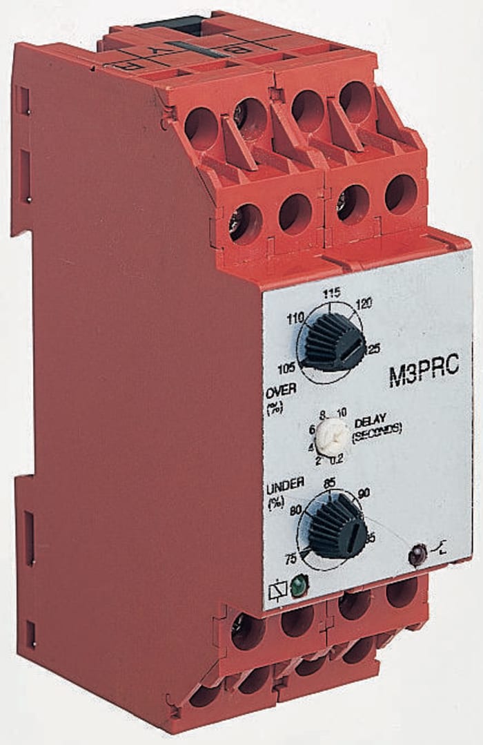 Broyce Control Phase, Voltage Monitoring Relay, SPDT, Maximum of 400V ac