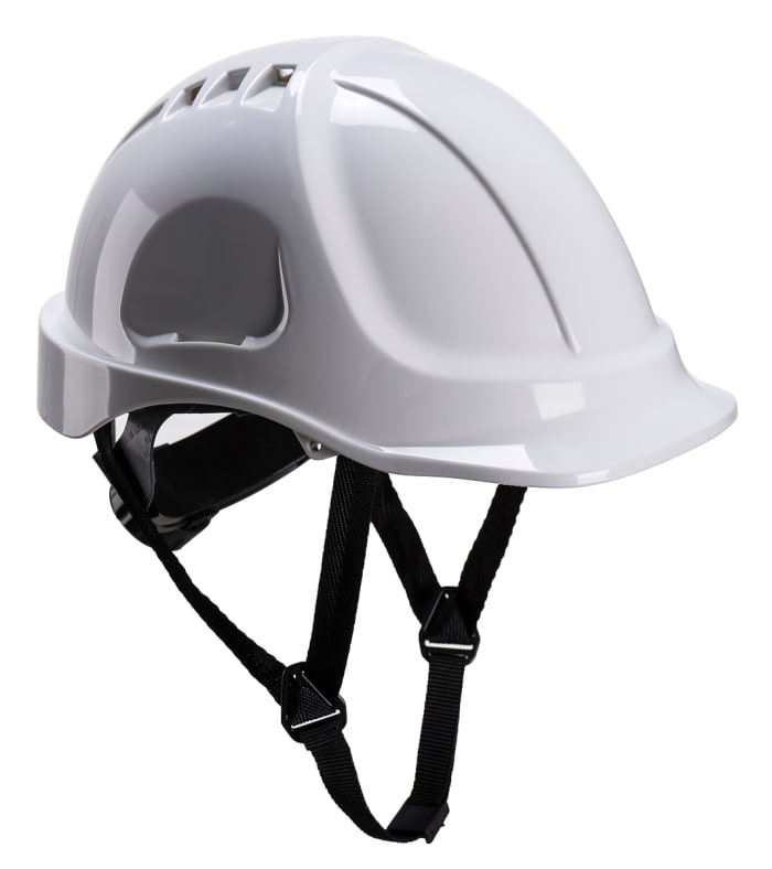 Casque de sécurité RS PRO Ventilé en ABS Blanc